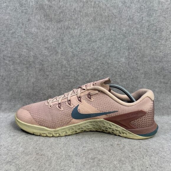 Nike Shoes Womens 9.5 Metcon 4 Pink Crossfit Athletic Running Sneaker 924593-240 - Picture 7 of 10